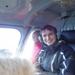 La montée en Hélico