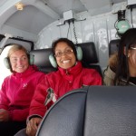 Le retour en hélico