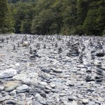 Les cascades sur la route de Wanaka